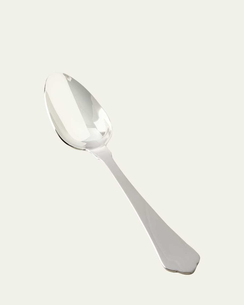 Naples Shiny Stainless Steel Serving Spoon